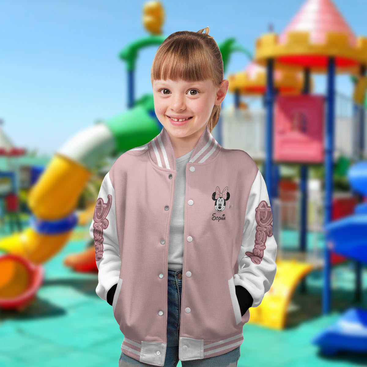 Magic Mouse - Personalized Mouse Varsity Jacket