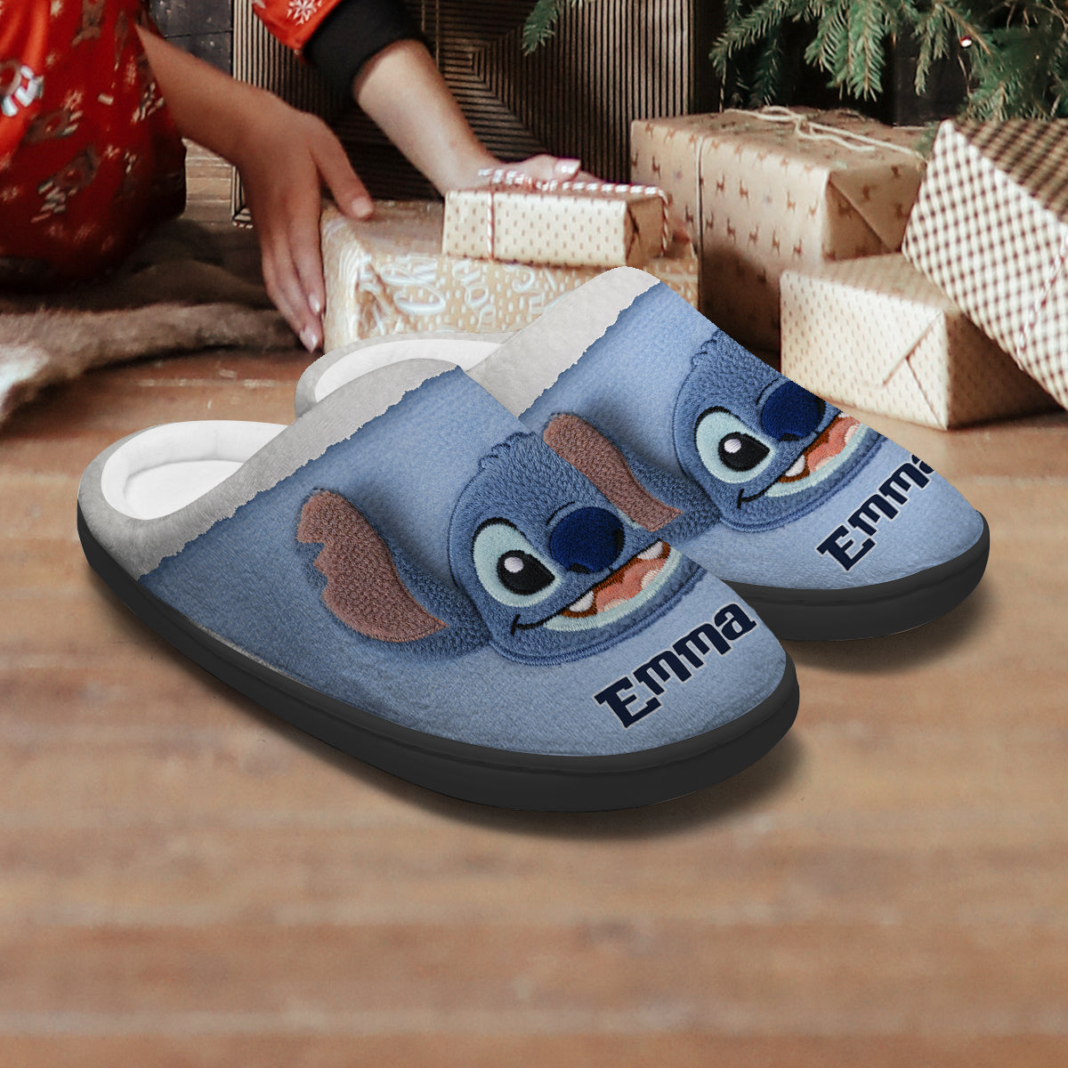 Ohana Means Family - Personalized Ohana Slippers