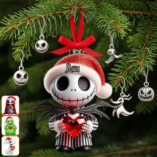 Merry Christmas - Personalized Nightmare Ornament