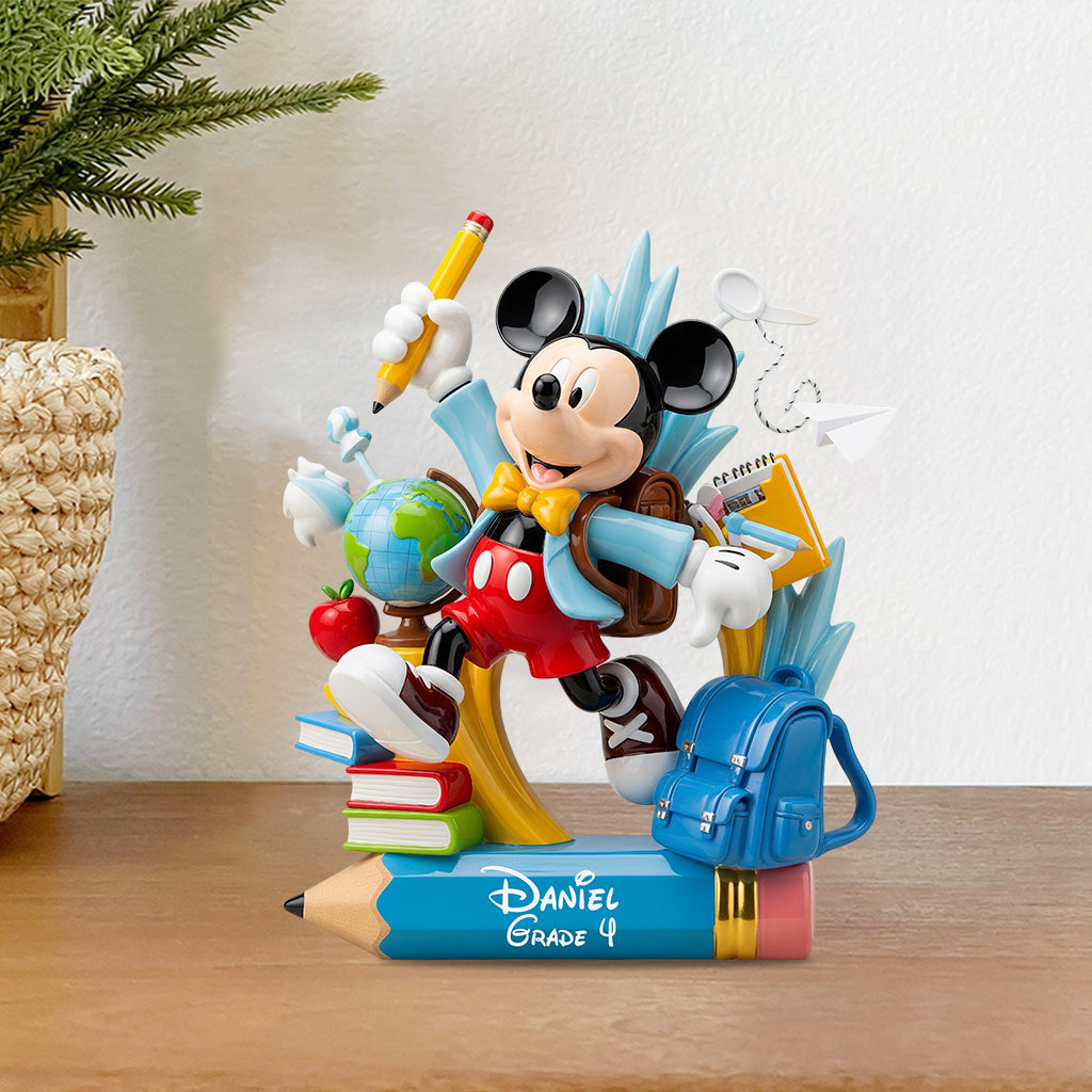 Magical Back To School Gift - Personalized Kid Custom Shaped Acrylic Plaque