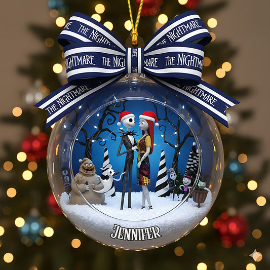 Merry Christmas - Personalized Nightmare Ornament