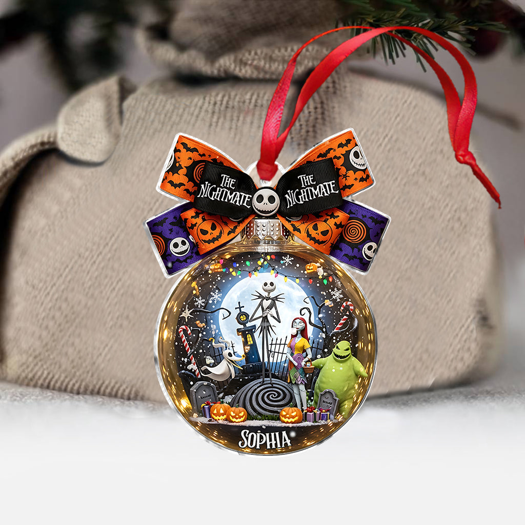 Merry Christmas - Personalized Nightmare Ornament