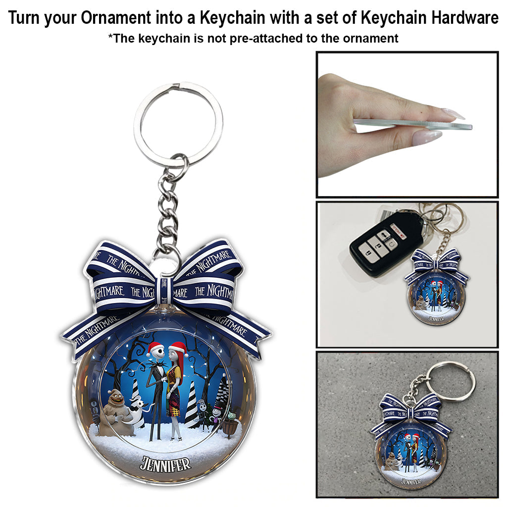 Merry Christmas - Personalized Nightmare Ornament