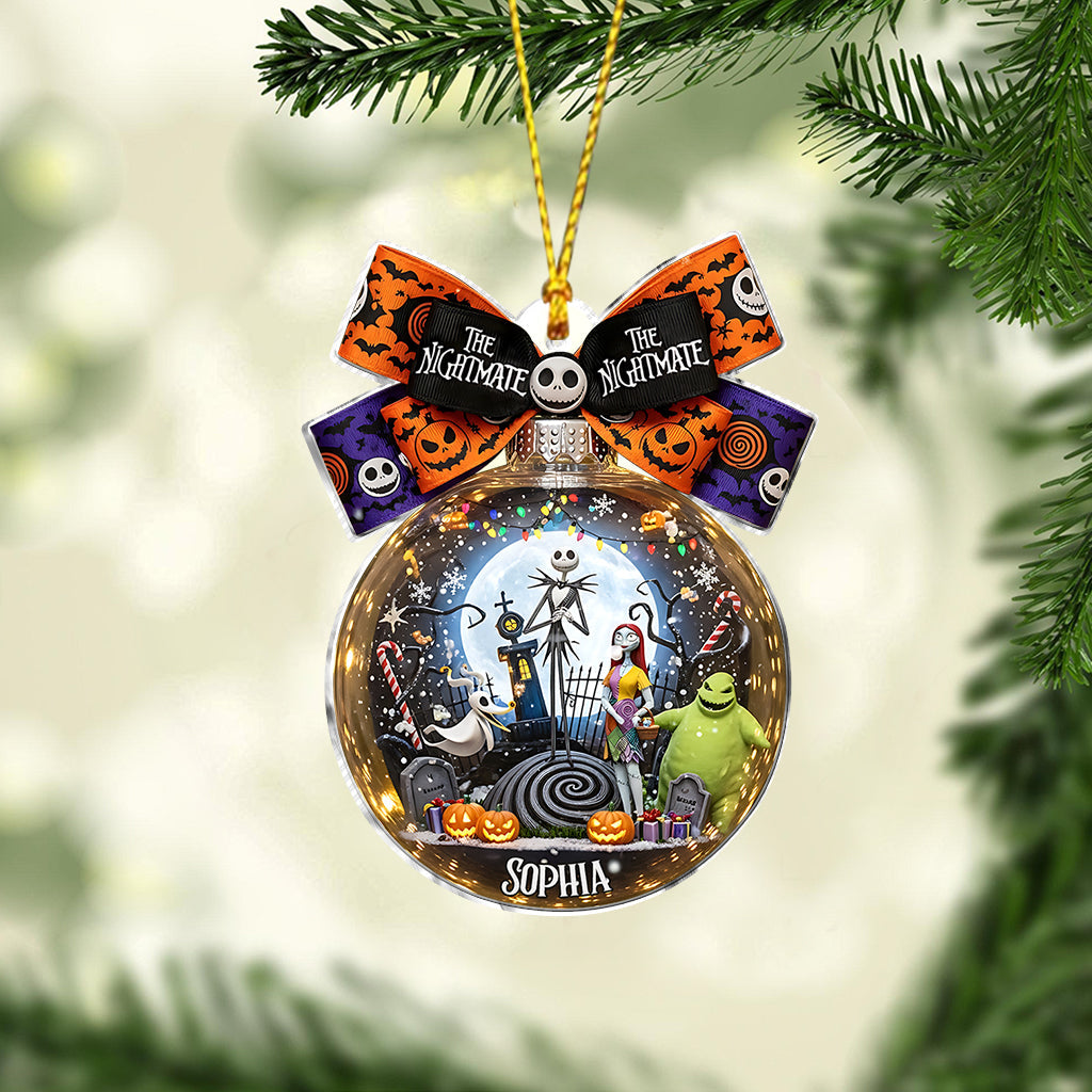 Merry Christmas - Personalized Nightmare Ornament