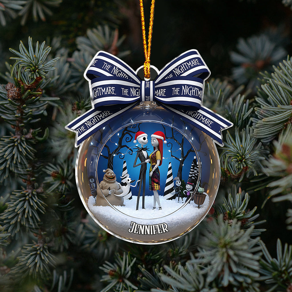 Merry Christmas - Personalized Nightmare Ornament