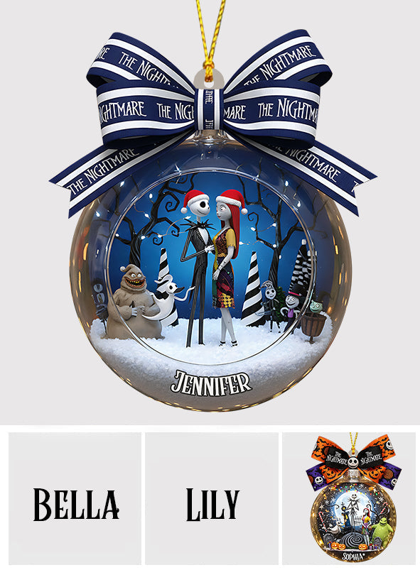 Merry Christmas - Personalized Nightmare Ornament
