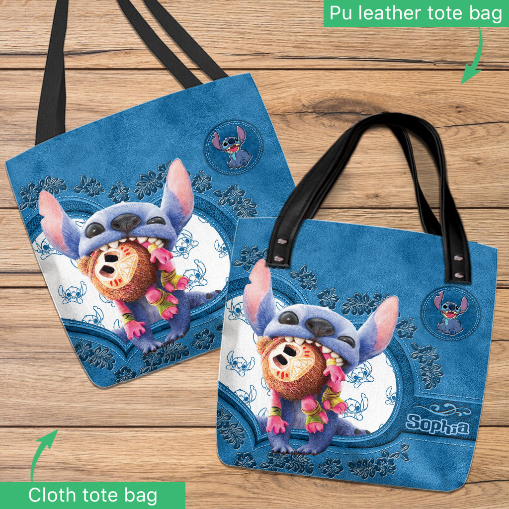 Ohana Means Family - Personalized Ohana Tote Bag