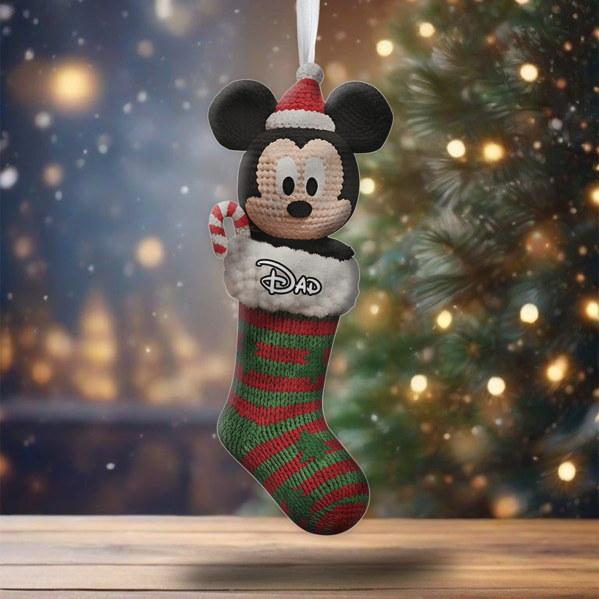 Magical Moments - Personalized Mouse Shaped Christmas Stocking