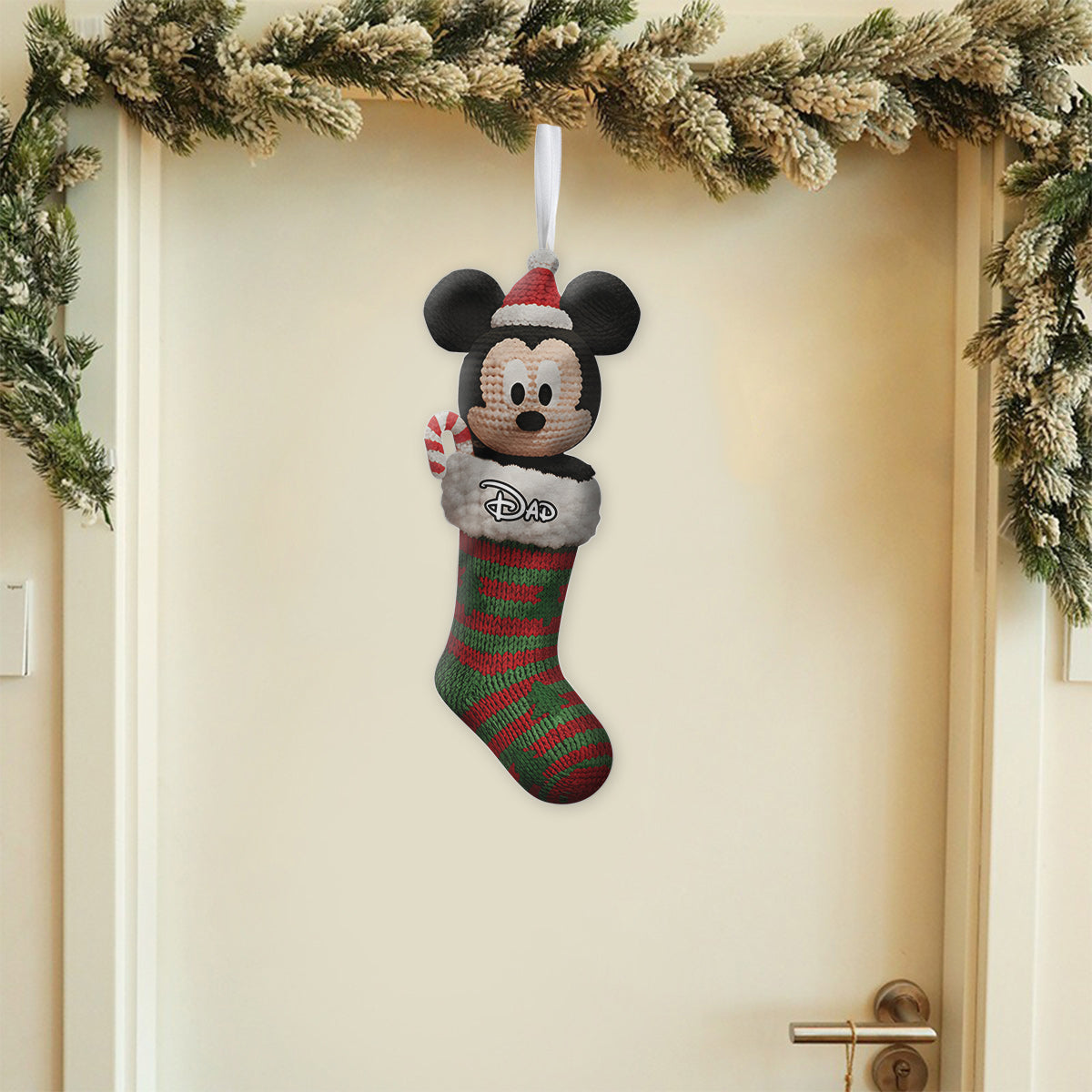 Magical Moments - Personalized Mouse Shaped Christmas Stocking