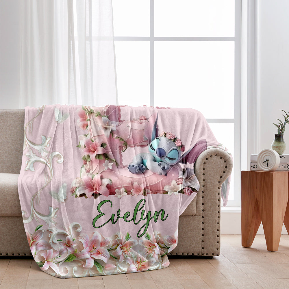 Ohana Means Family - Personalized Ohana Blanket