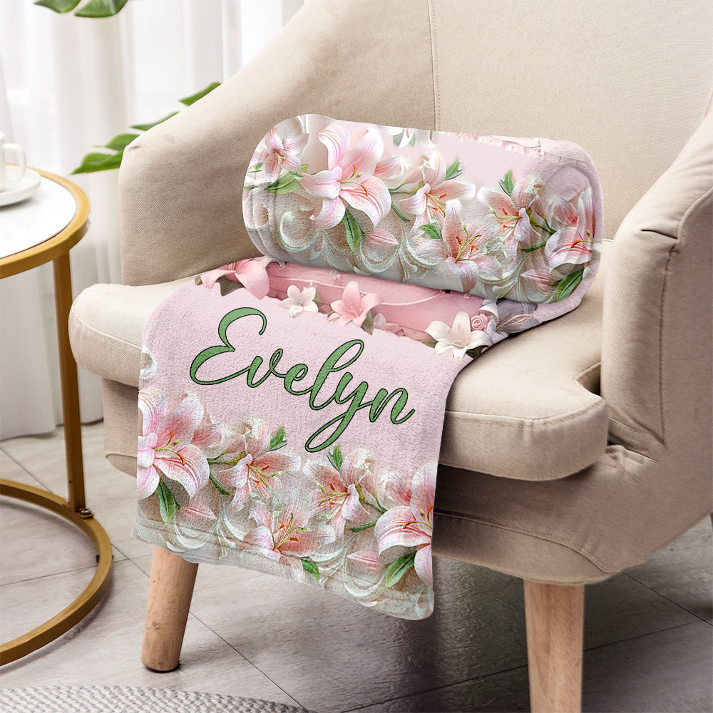 Ohana Means Family - Personalized Ohana Blanket