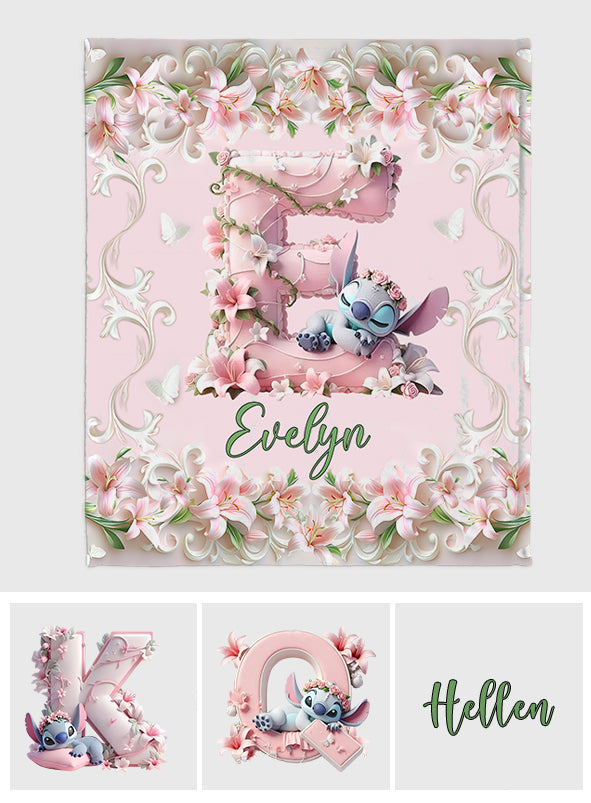 Ohana Means Family - Personalized Ohana Blanket