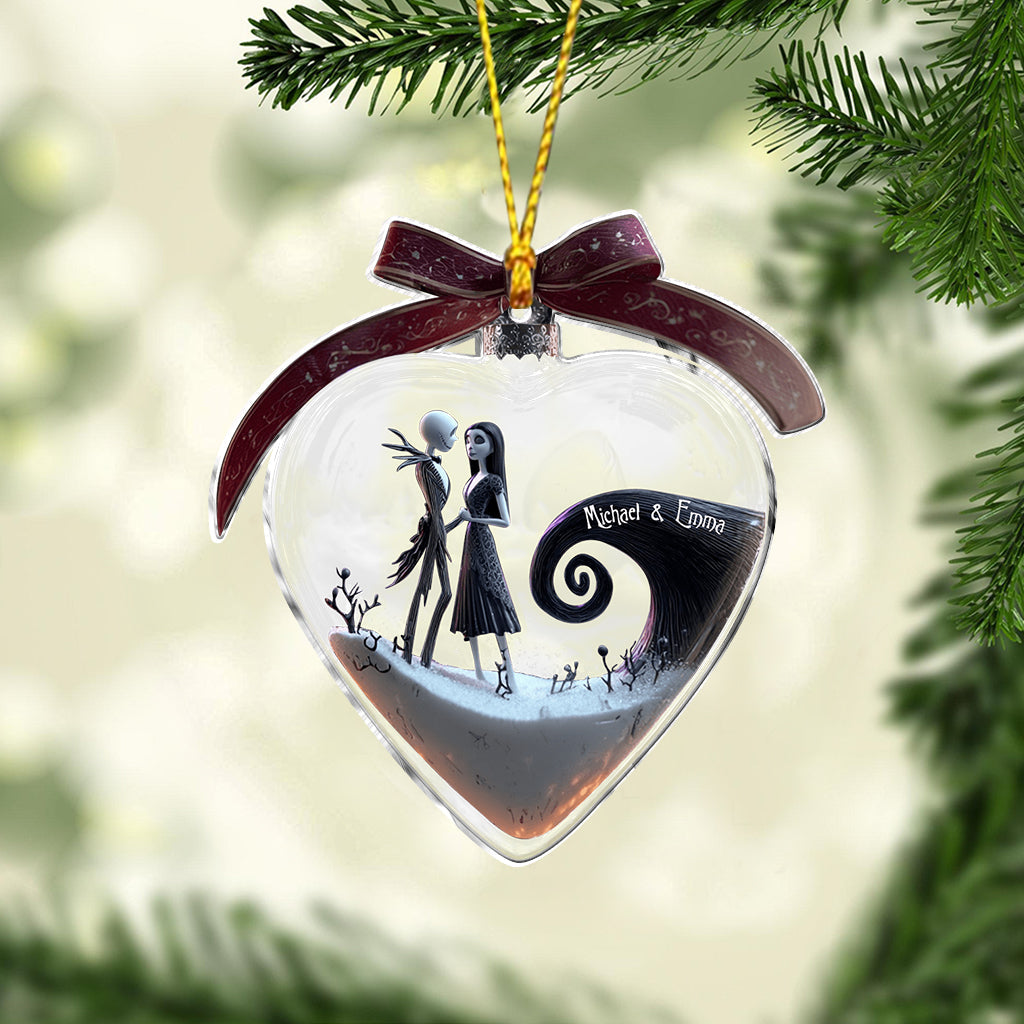 A Nightmare Love Story - Personalized Nightmare Ornament