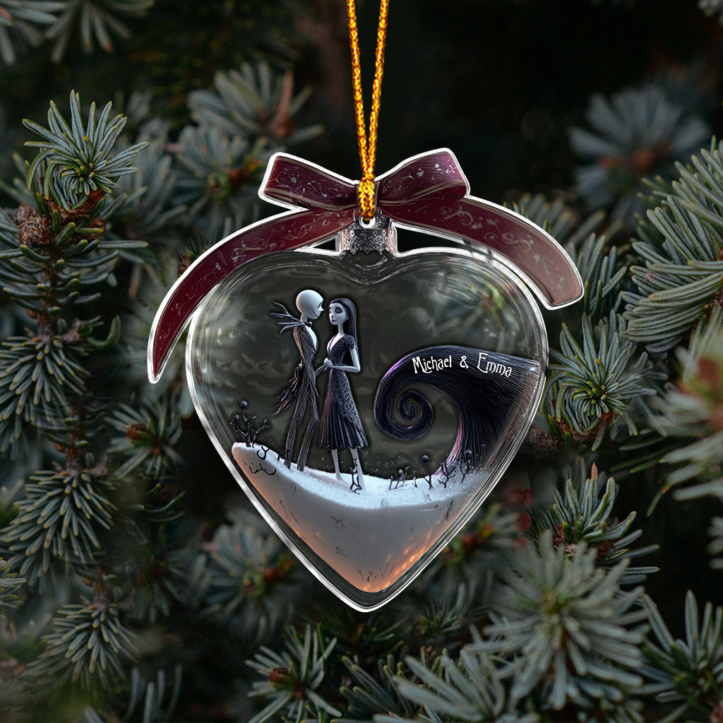A Nightmare Love Story - Personalized Nightmare Ornament