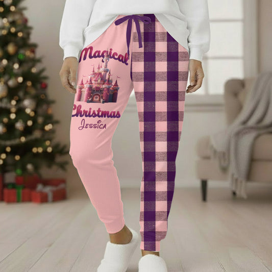 Magical Christmas - Personalized Mouse Unisex Sweatpants