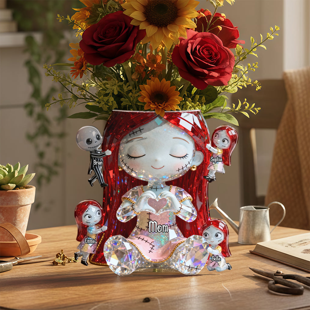 Gothic Cute Mom - Personalized Nightmare Acrylic Pot