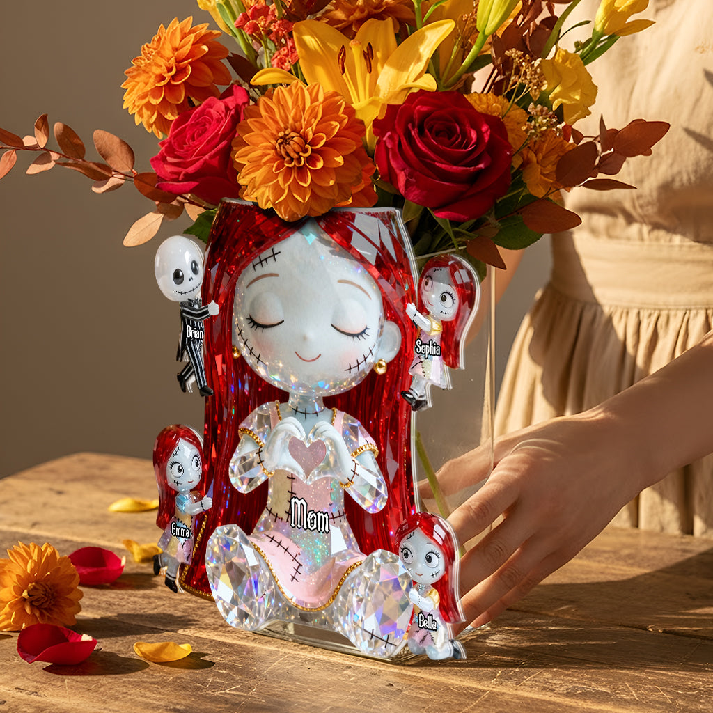 Gothic Cute Mom - Personalized Nightmare Acrylic Pot
