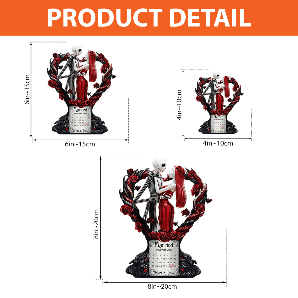 We're Simply Meant To Be - Personalized Nightmare Custom Shaped Acrylic Plaque