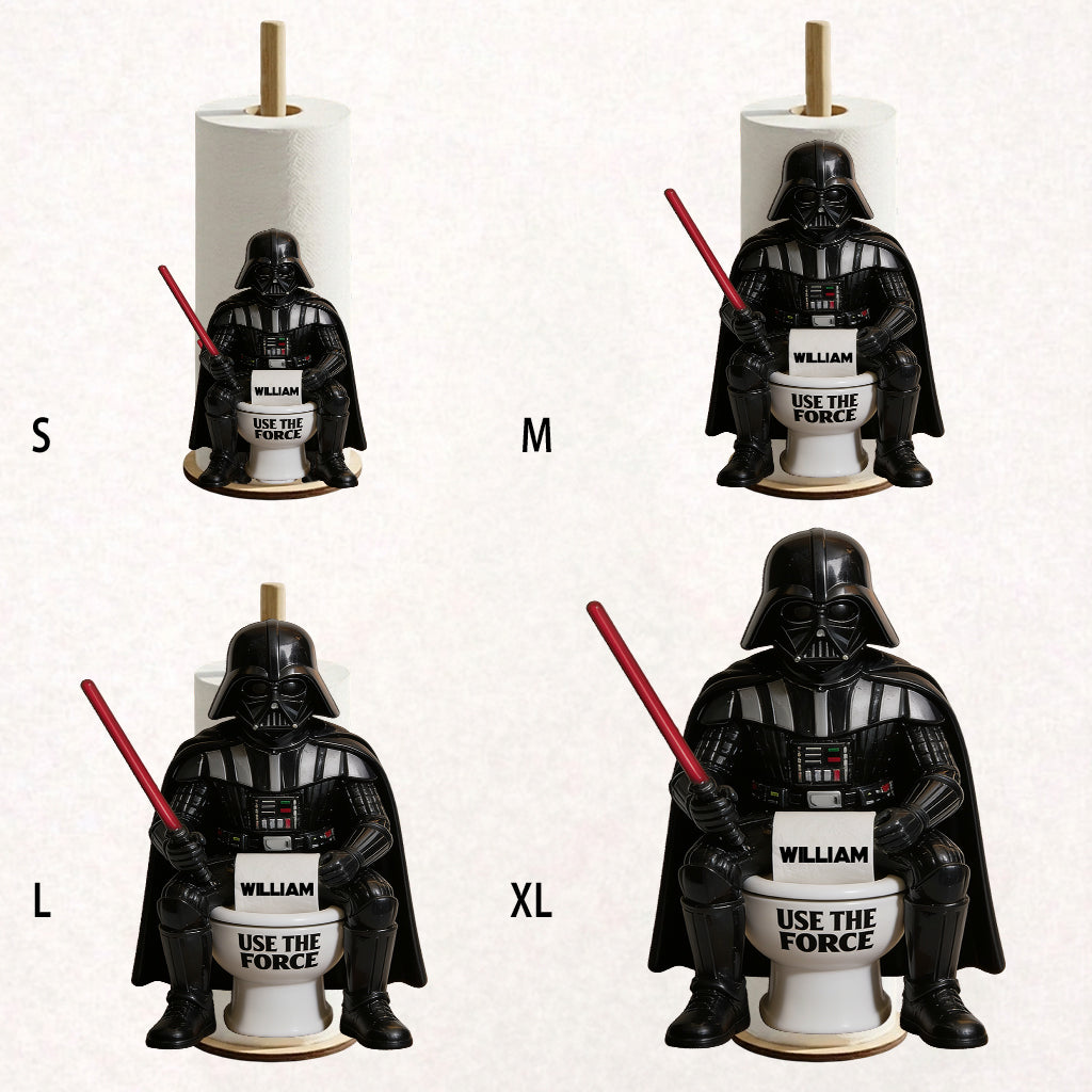 Use The Force - Personalized The Force Paper Towel Stand