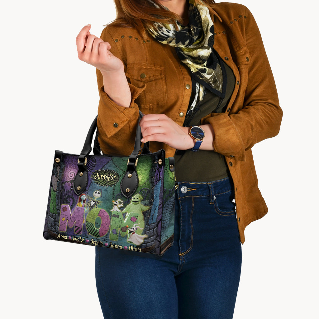 Mother Of Nightmares - Personalized Nightmare Leather Handbag