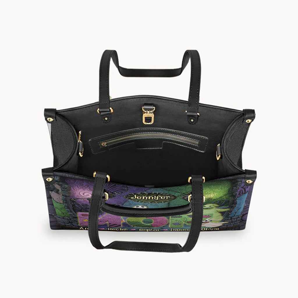 Mother Of Nightmares - Personalized Nightmare Leather Handbag