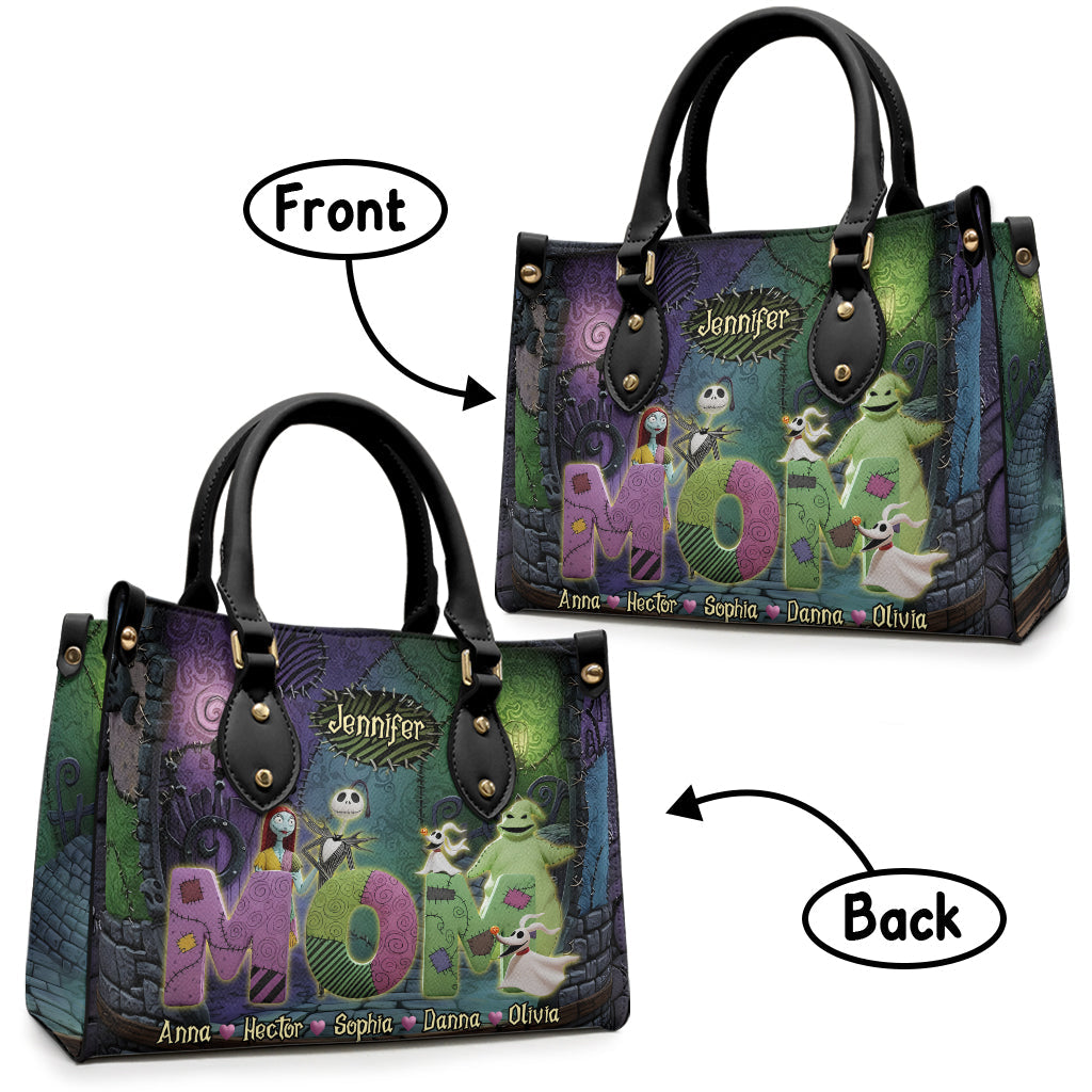 Mother Of Nightmares - Personalized Nightmare Leather Handbag