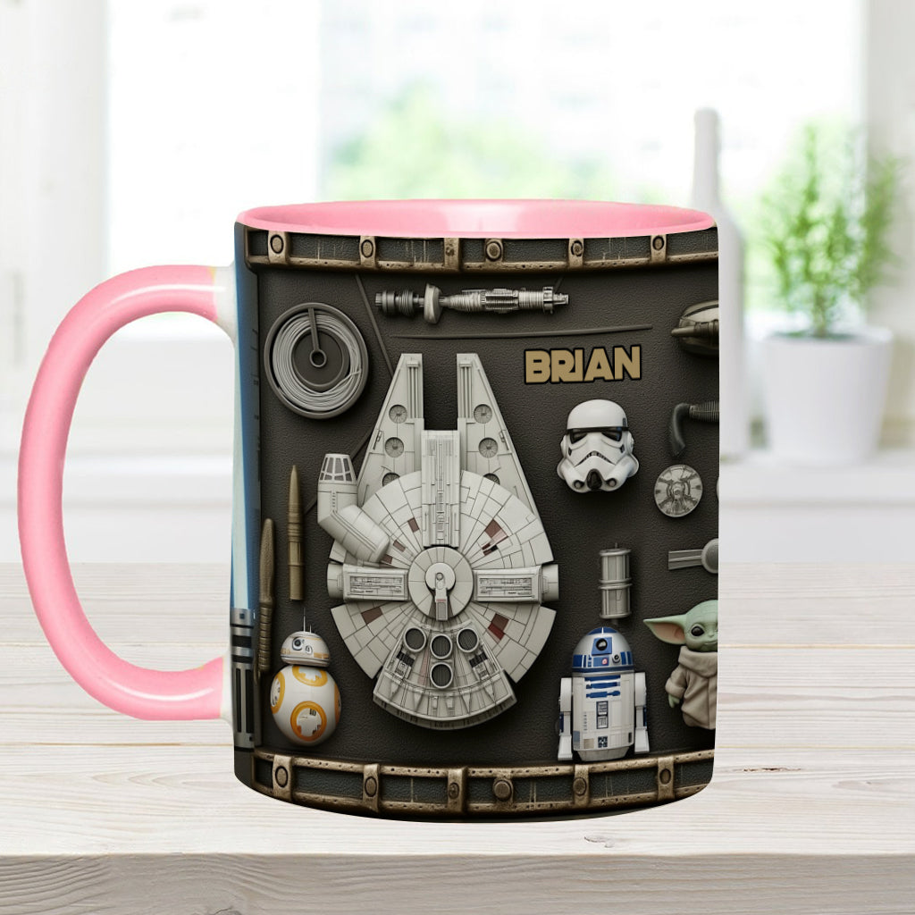 The Force - Personalized The Force Accent Mug