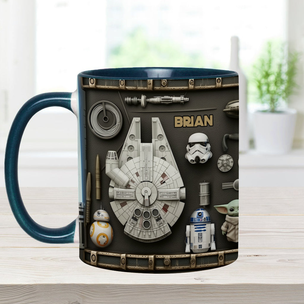 The Force - Personalized The Force Accent Mug