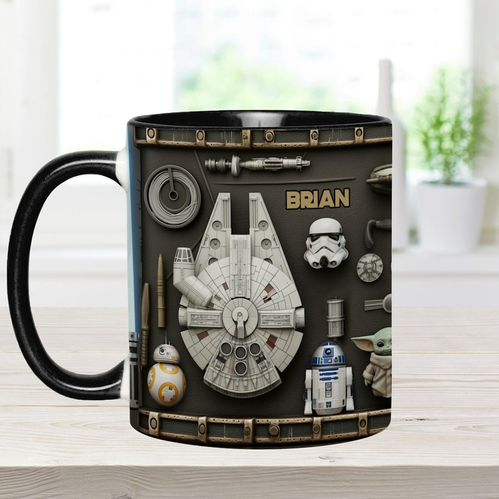 The Force - Personalized The Force Accent Mug
