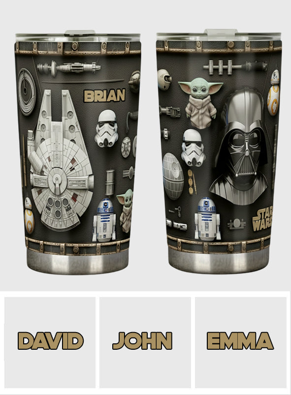The Force - Personalized The Force Tumbler