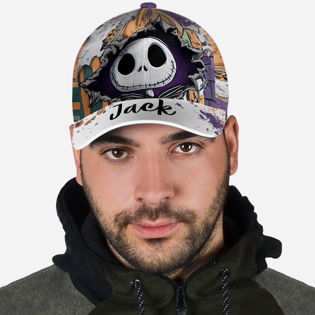 Nighttime Fantasy Duo Custom Name - Personalized Nightmare Classic Cap