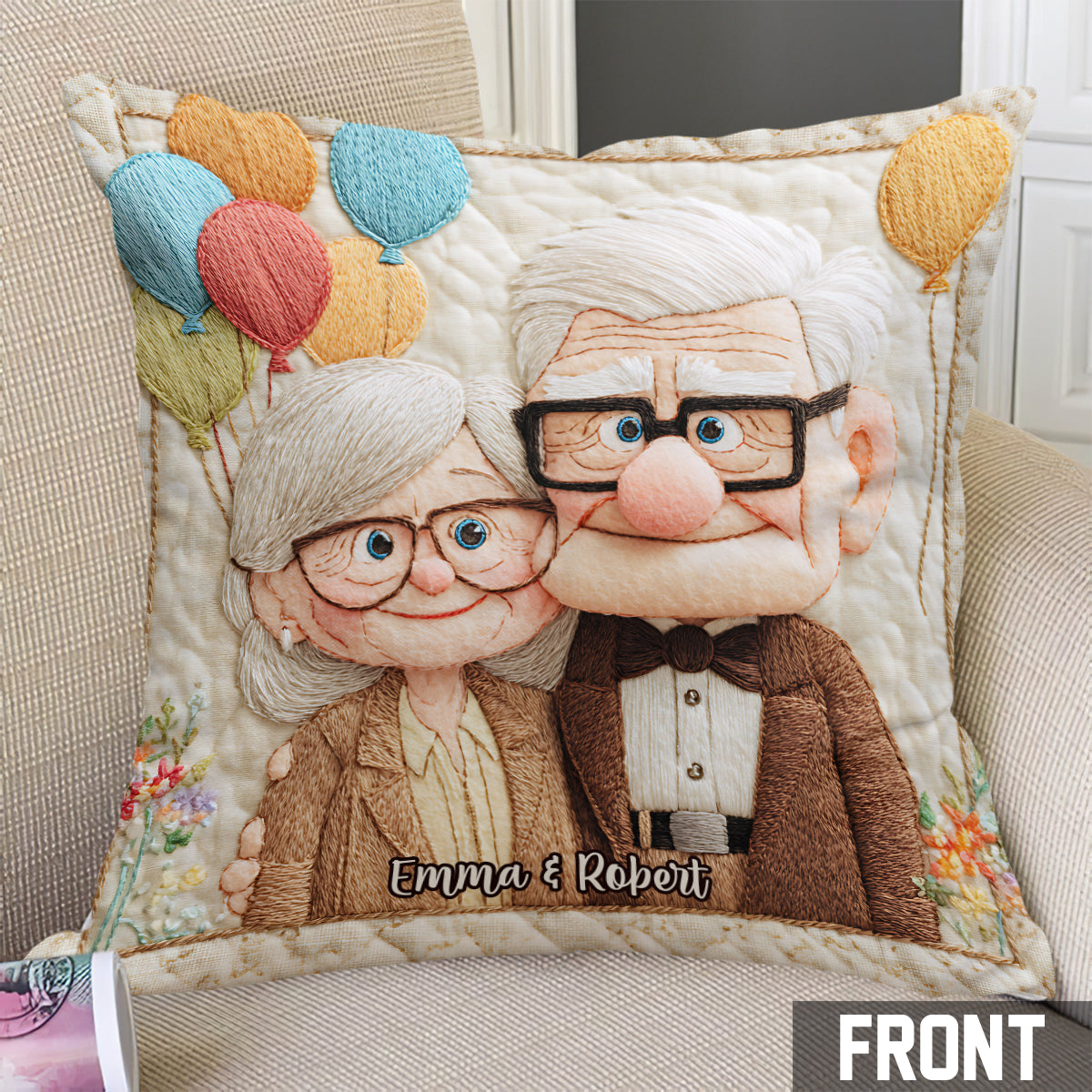 You Are My Greatest Adventure - Personalized Couple Throw Pillow