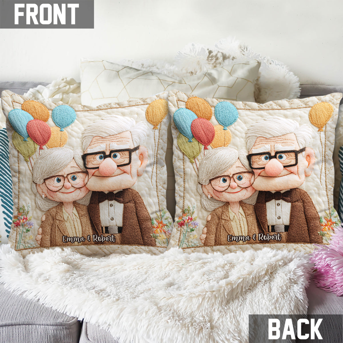 You Are My Greatest Adventure - Personalized Couple Throw Pillow