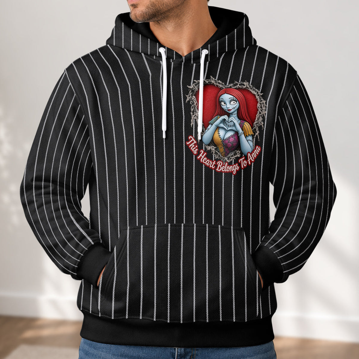 This Dark Heart Belongs To You - Personalized Nightmare Hidden Message Shirt