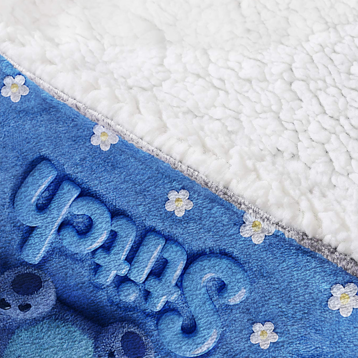 Fluffy Monster Effect - Personalized Ohana Blanket Hoodie
