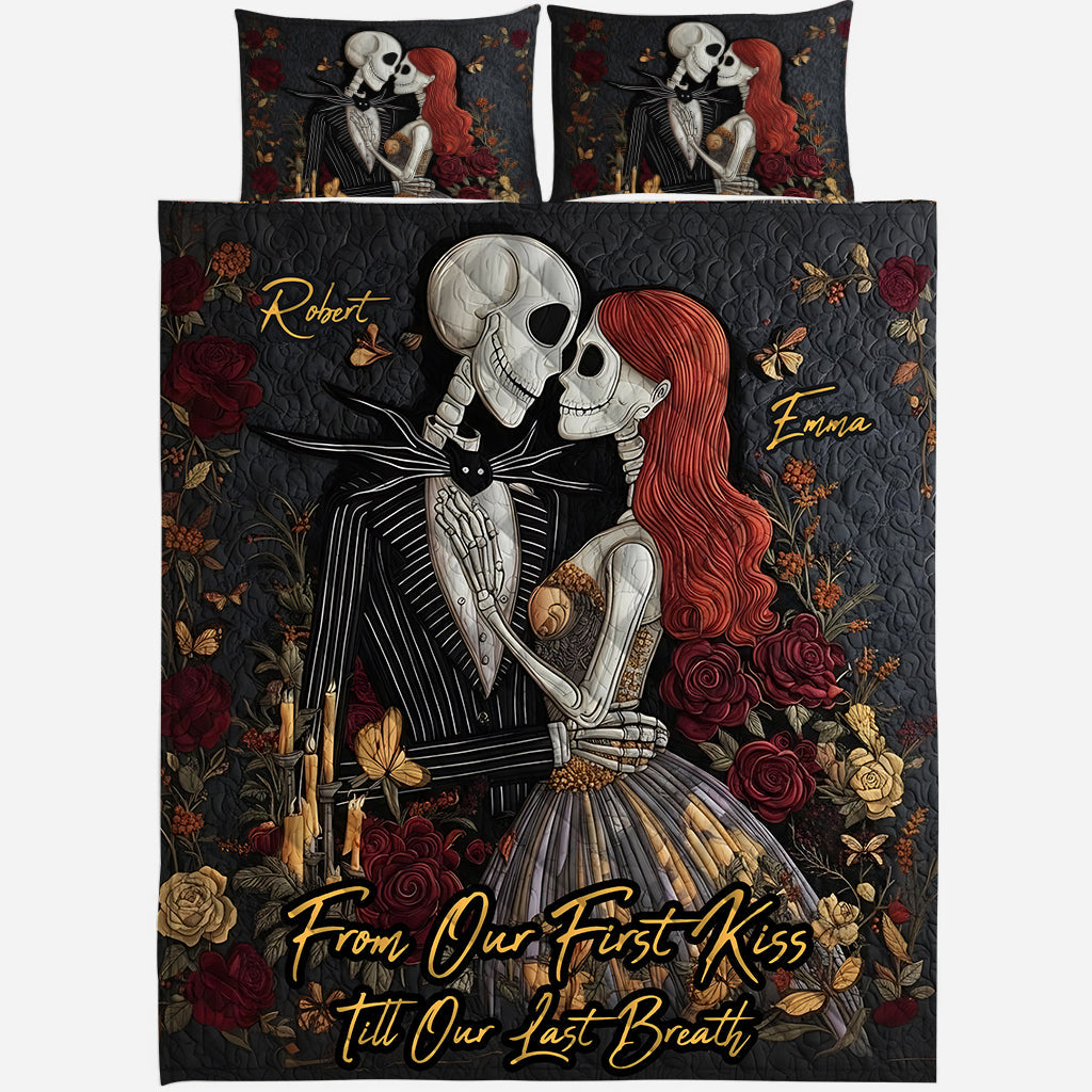 Till Our Last Breath - Personalized Nightmare Quilt Set