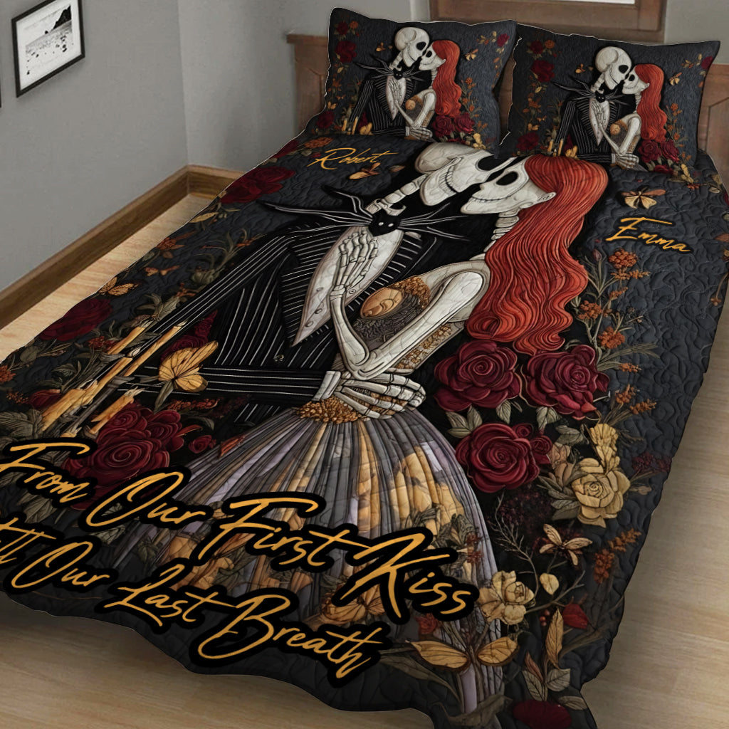 Till Our Last Breath - Personalized Nightmare Quilt Set