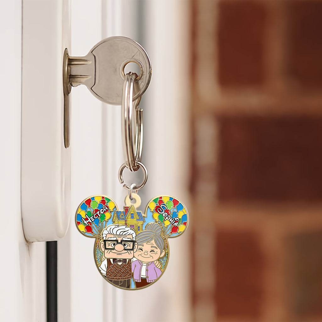 You Are My Greatest Adventure - Personalized Couple Keychain