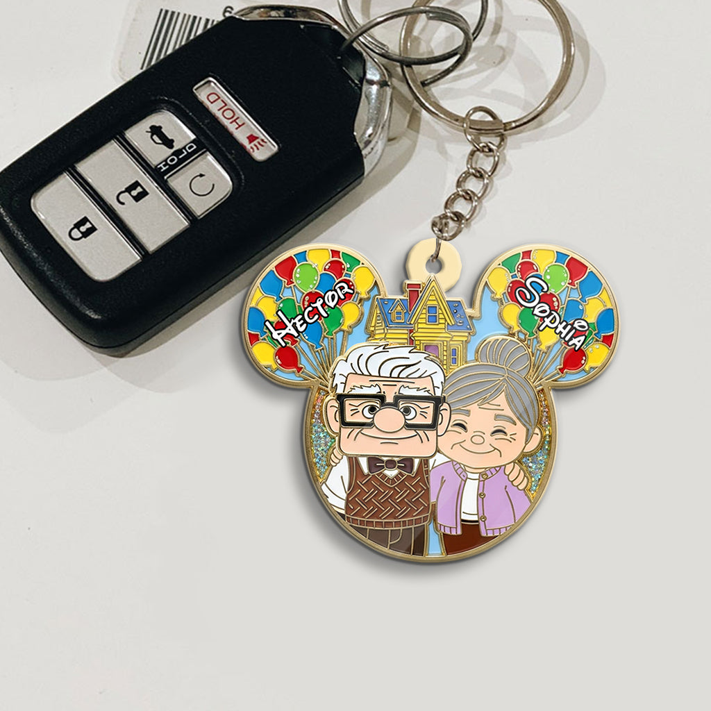 You Are My Greatest Adventure - Personalized Couple Keychain