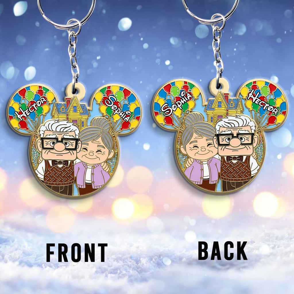 You Are My Greatest Adventure - Personalized Couple Keychain