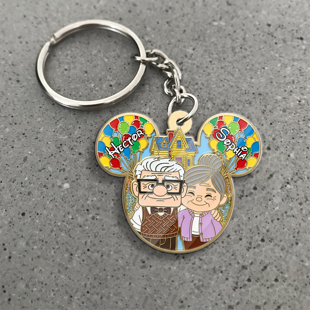 You Are My Greatest Adventure - Personalized Couple Keychain