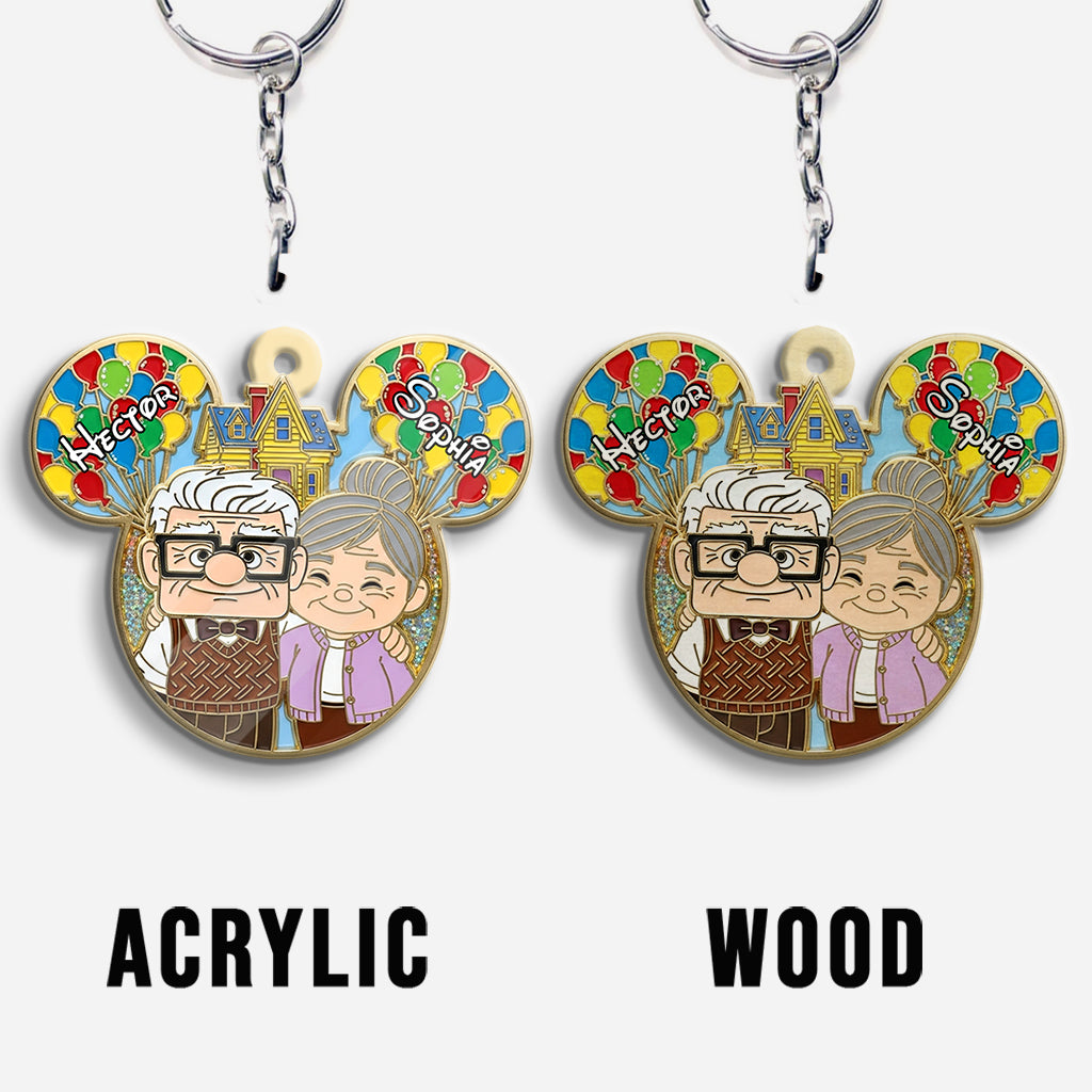 You Are My Greatest Adventure - Personalized Couple Keychain