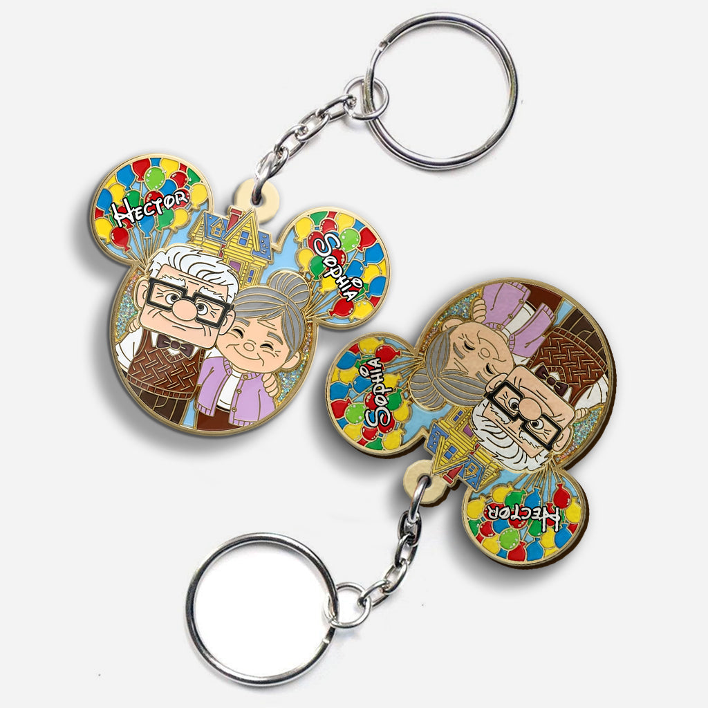 You Are My Greatest Adventure - Personalized Couple Keychain