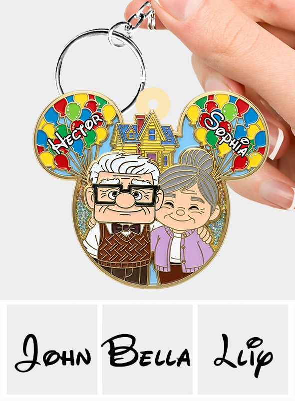 You Are My Greatest Adventure - Personalized Couple Keychain