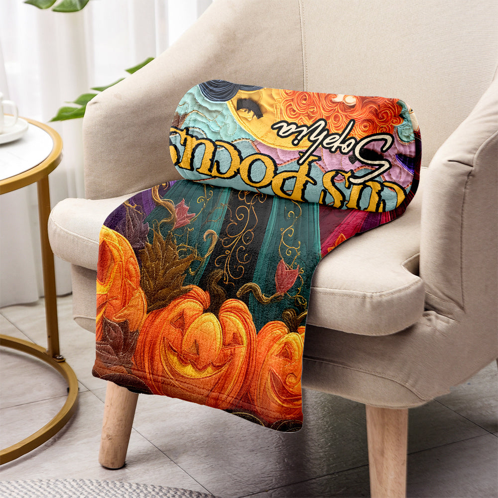 Sisters - Personalized Three Witches Blanket