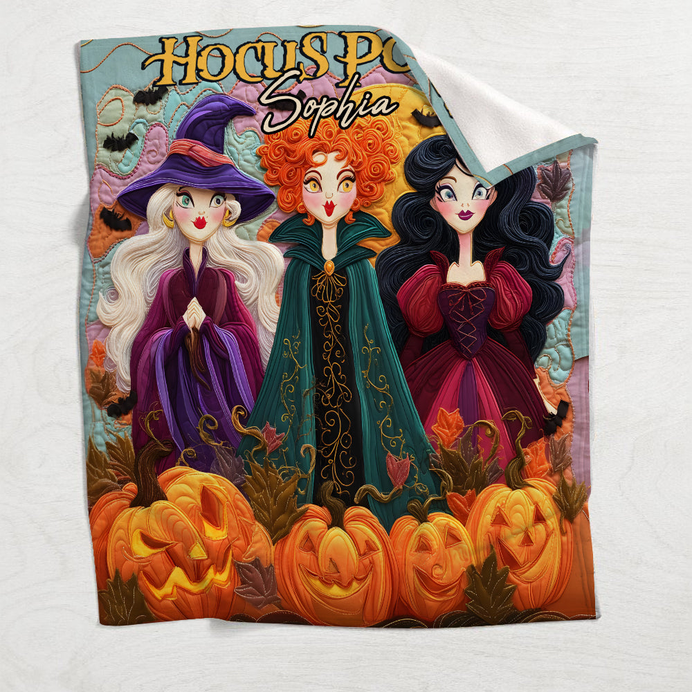 Sisters - Personalized Three Witches Blanket