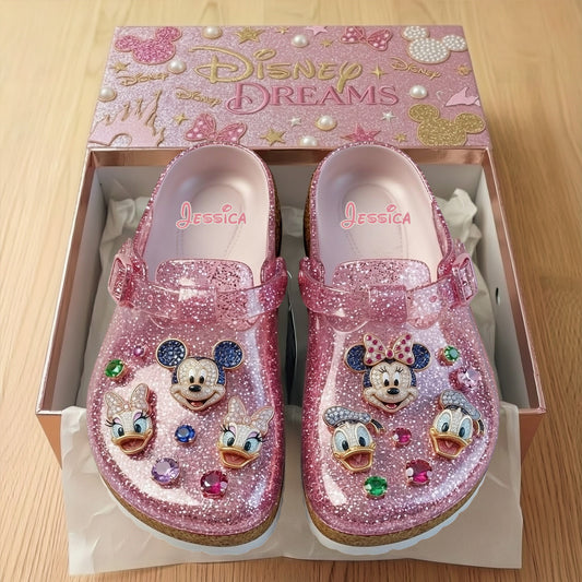 Friends - Personalized Mouse Clogs With Arch Support