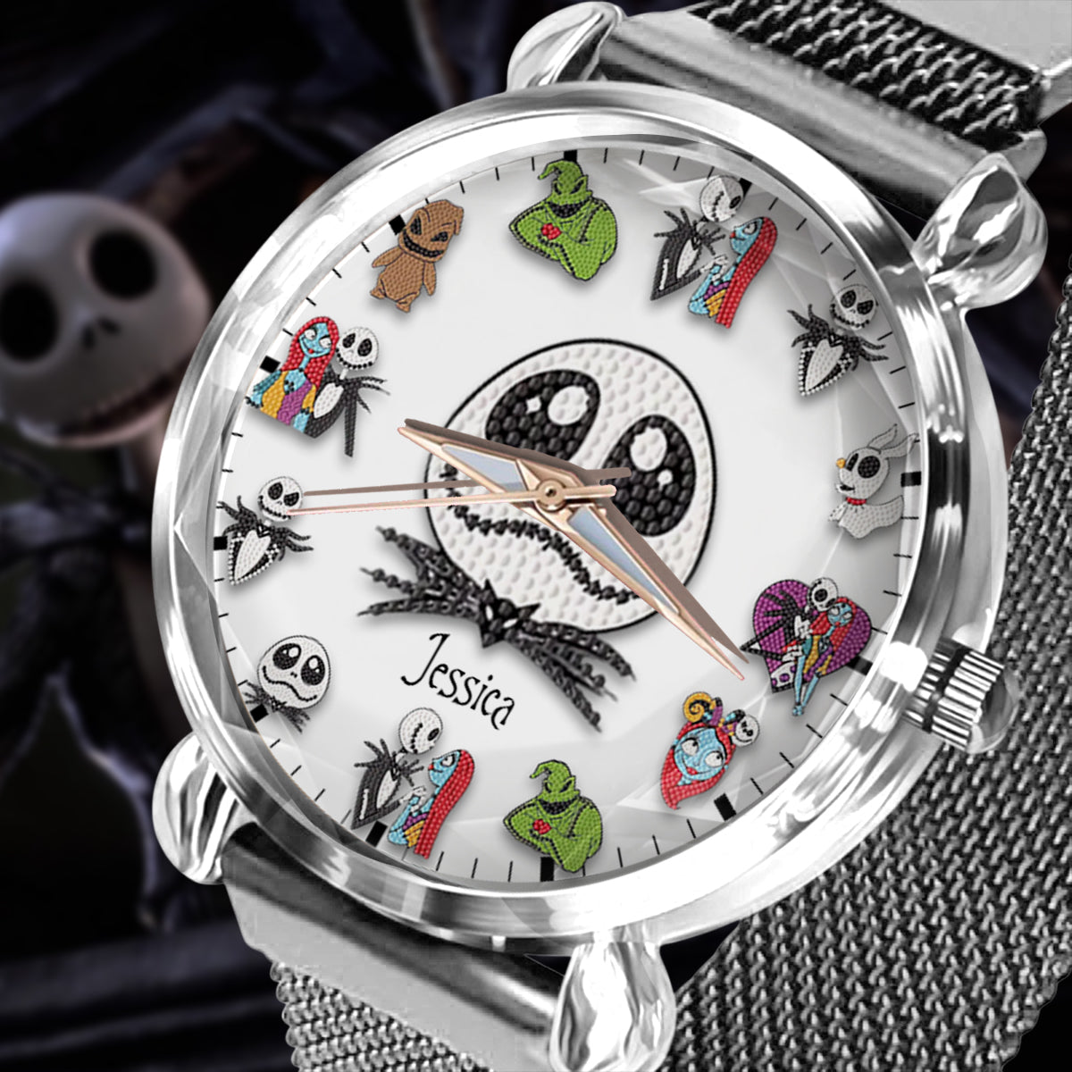 The Nightmare Before Christmas - Personalized Nightmare Women Hand Watch