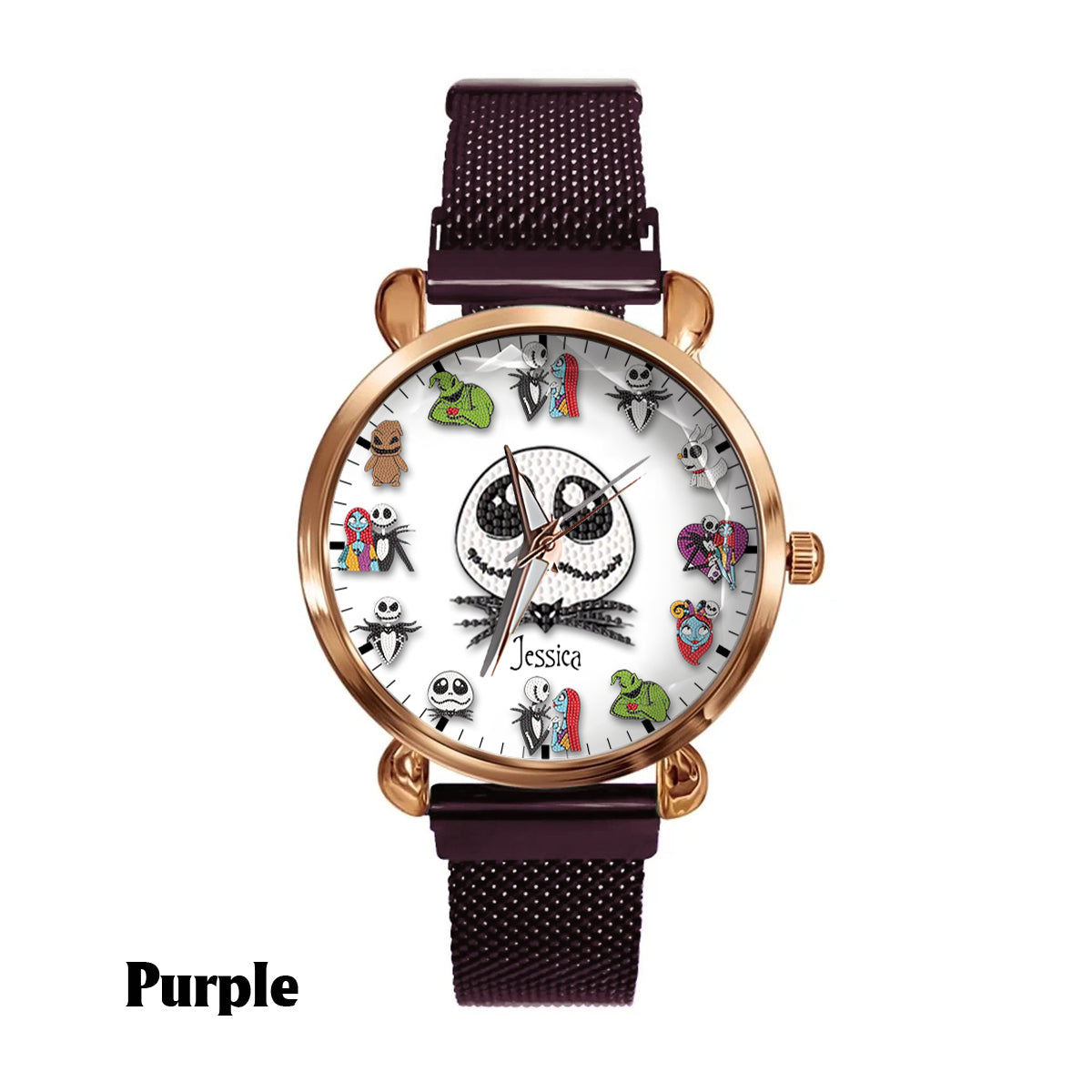The Nightmare Before Christmas - Personalized Nightmare Women Hand Watch