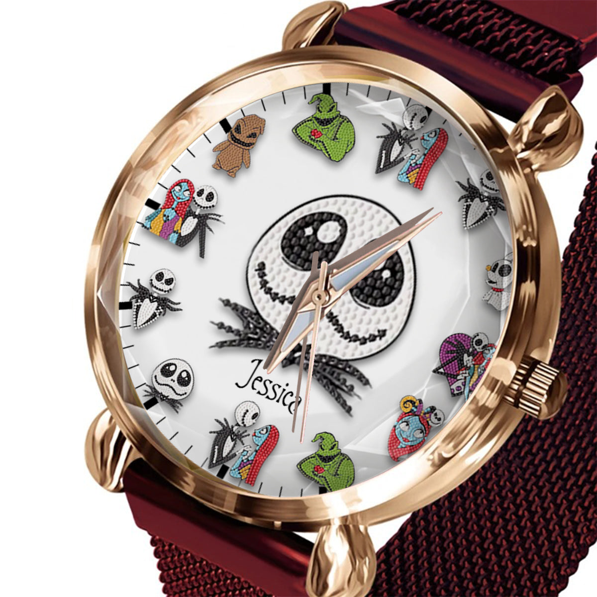 The Nightmare Before Christmas - Personalized Nightmare Women Hand Watch